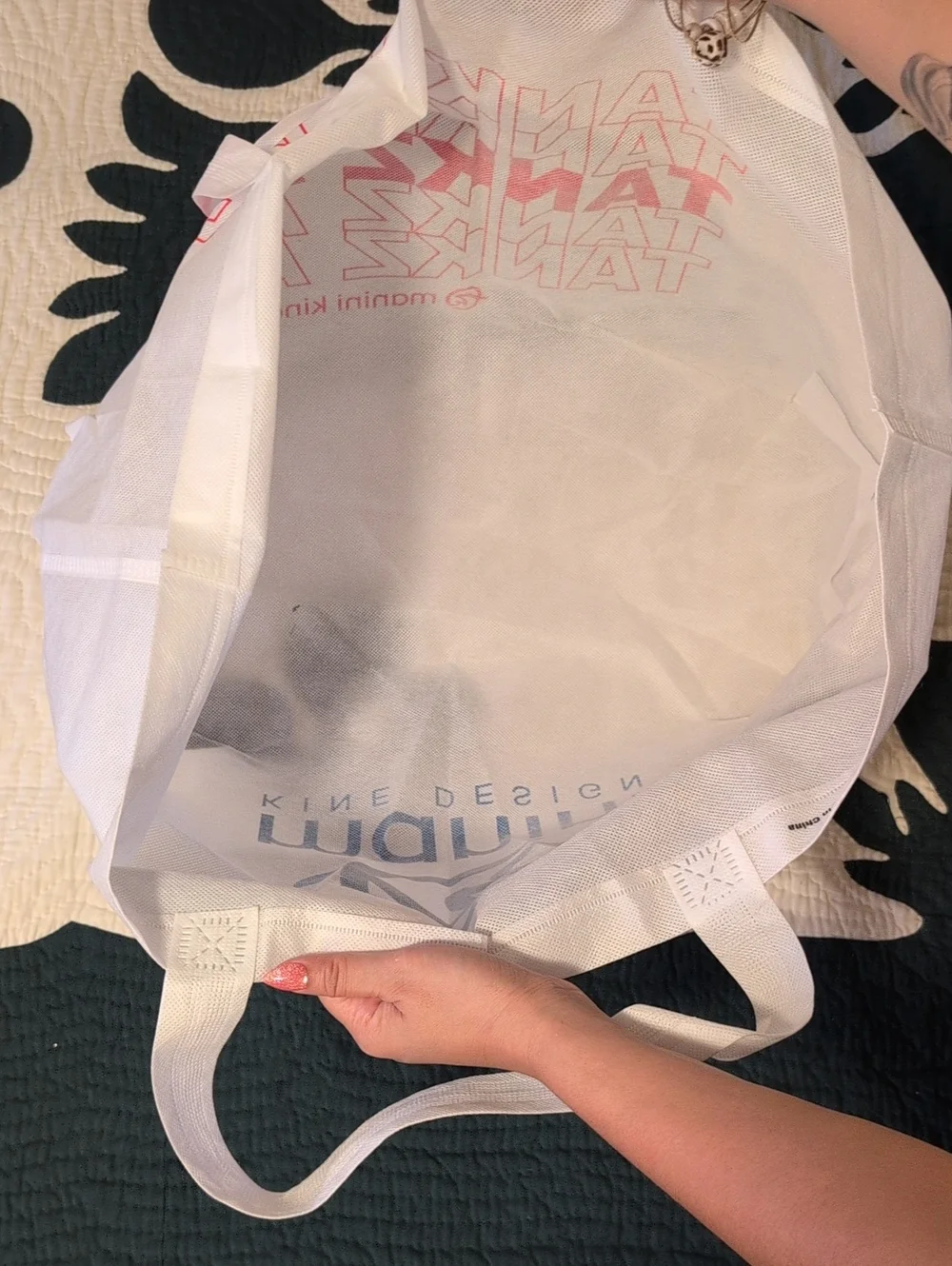 Manini Kine Design TANKZ AH Huge Tote Bag (Made In Hawaii )